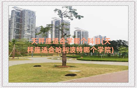 天秤座适合学哪个科目(天秤座适合哈利波特哪个学院)