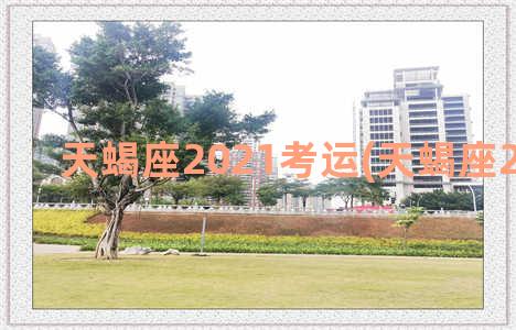 天蝎座2021考运(天蝎座2021考研)